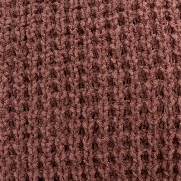 Pink Rose Womens Cardigan Size Large Knit Pockets Open Front Long Sleeves - Picture 4 of 6